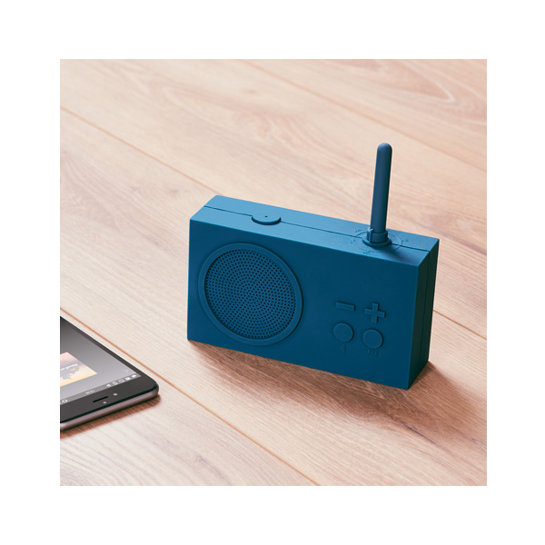 Radio - Enceinte Bluetooth Tykho 3 Bleu canard | LEXON