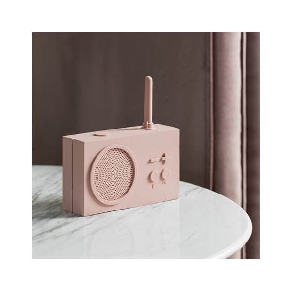 Lexon Tykho 3 - Enceinte Bluetooth et Radio Salle de Bain - Lilas Violet