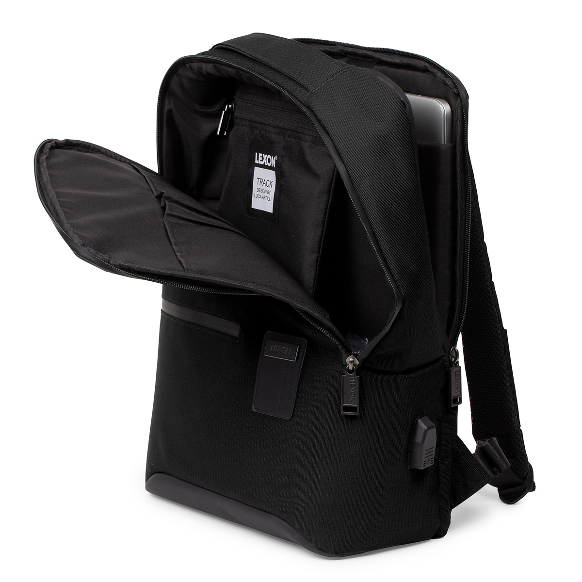 Louie - Black Backpack | EDC Bags — COLUMNS