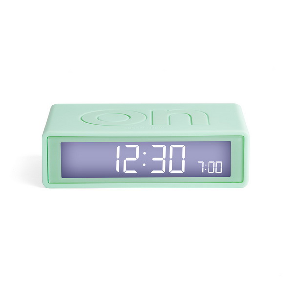 Mini Travel Reversible Alarm Clock, Dark Alarm Clock