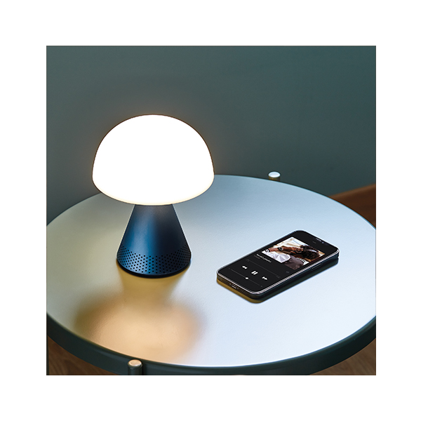 Lexon - Lampe réveil simulateur d'aube Mina Sunrise - Gris métal