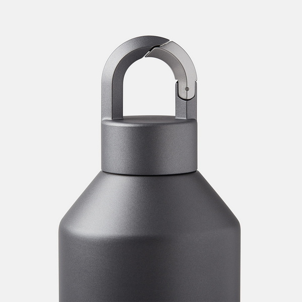 Chilly's Matte Mono Grey Insulated Water Bottle 500ml
